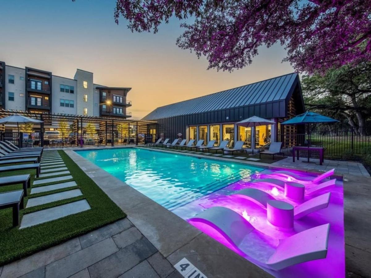 Luxurious New Unit 1Bd1Ba Pool, Golf Sim Lägenhet Austin Exteriör bild